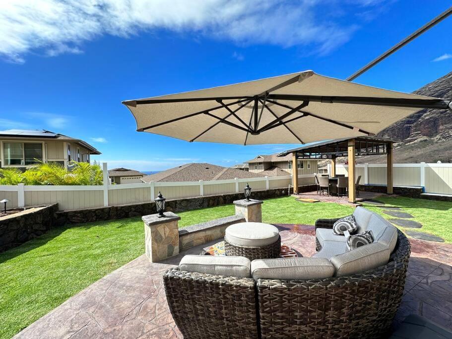 New 4 Bedroom Home With Ocean And Gorgeous Mountain Views In The Gated Community Of Mauna Olu Waianae Exteriér fotografie